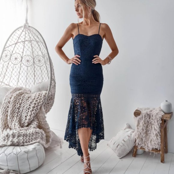 Twosisters Mesina Dress - Navy - Picture 2 of 6